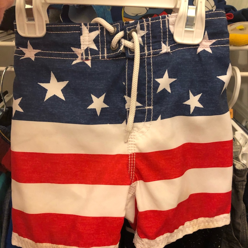 2t 4th of July swim pants